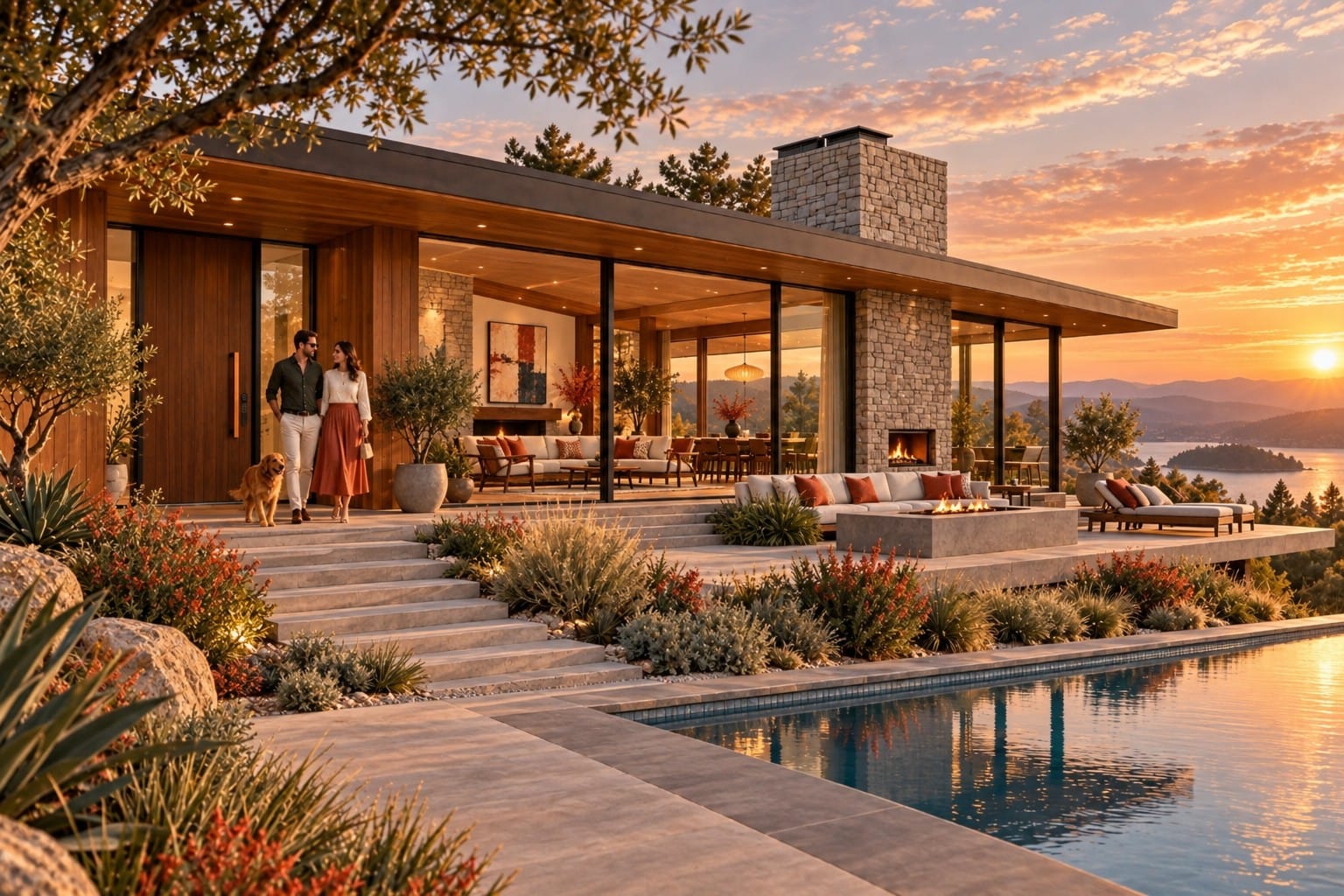 Coral Ridge, the house itself