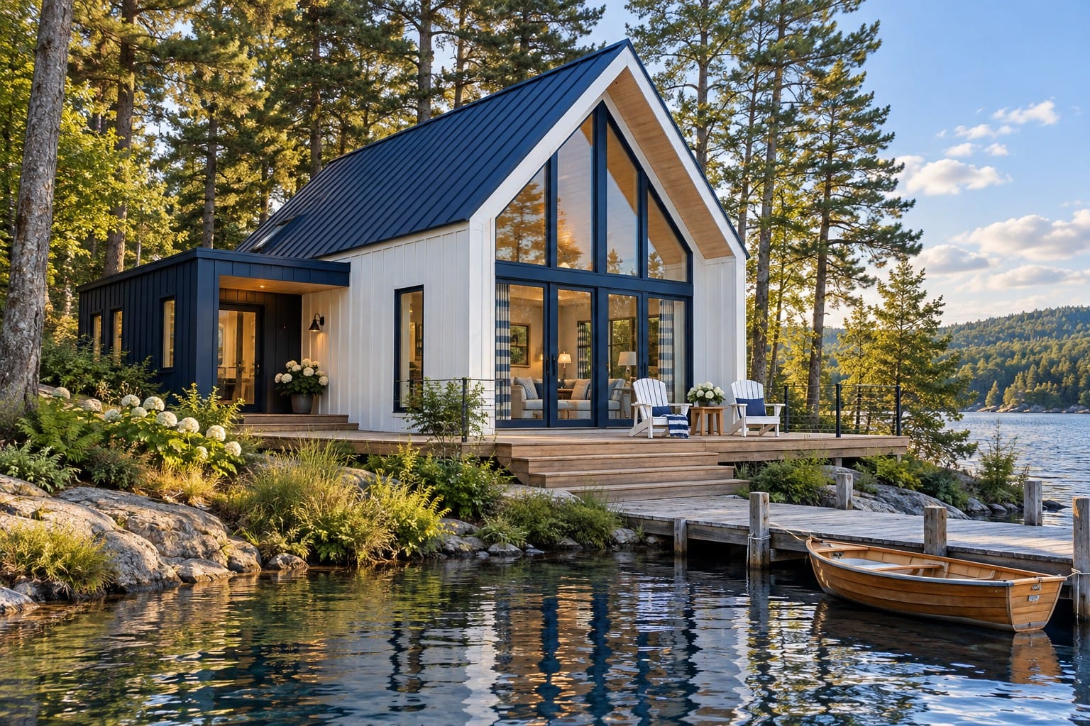 Lakiesta Lake House, the house itself