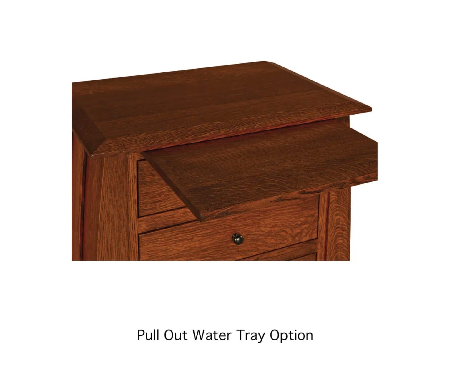 The Alderwick Three-Drawer Nightstand — additional view