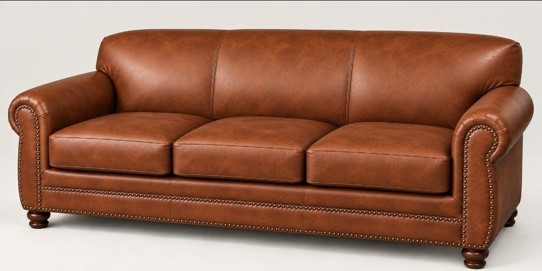 The Applewood Leather Sofa