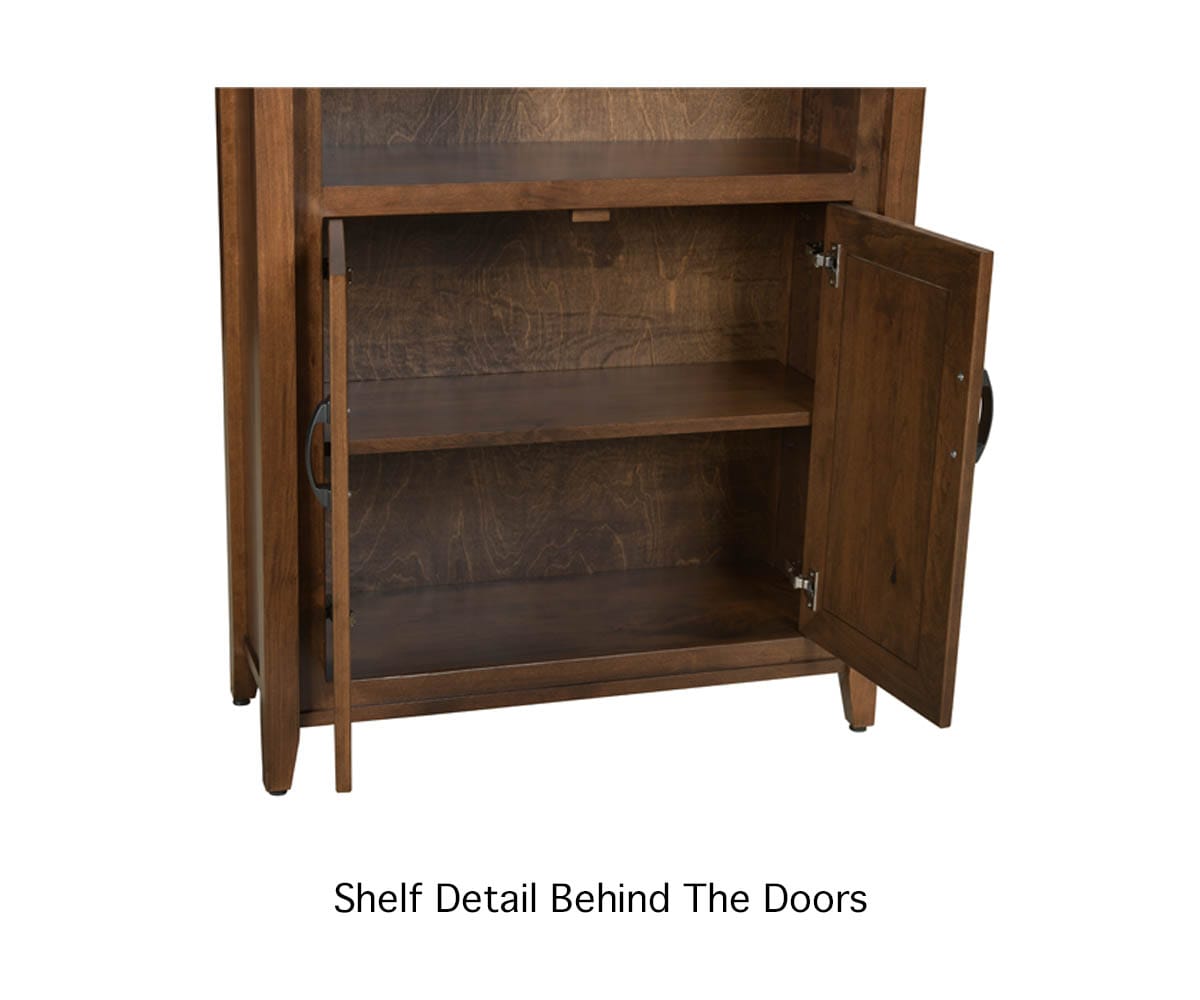 The Chesterfield Bookcase with Doors — additional view