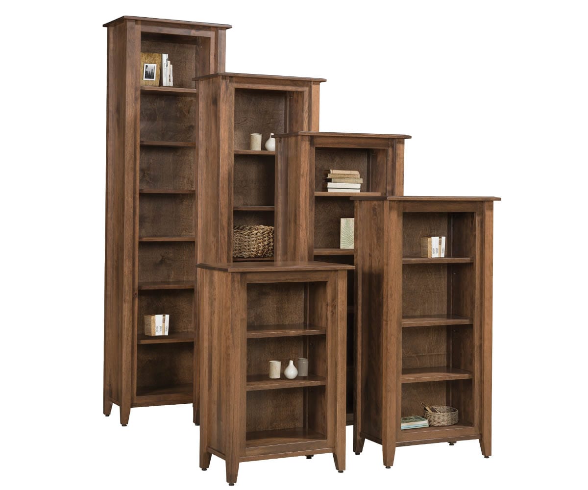 The Chesterfield Narrow Open Bookcase