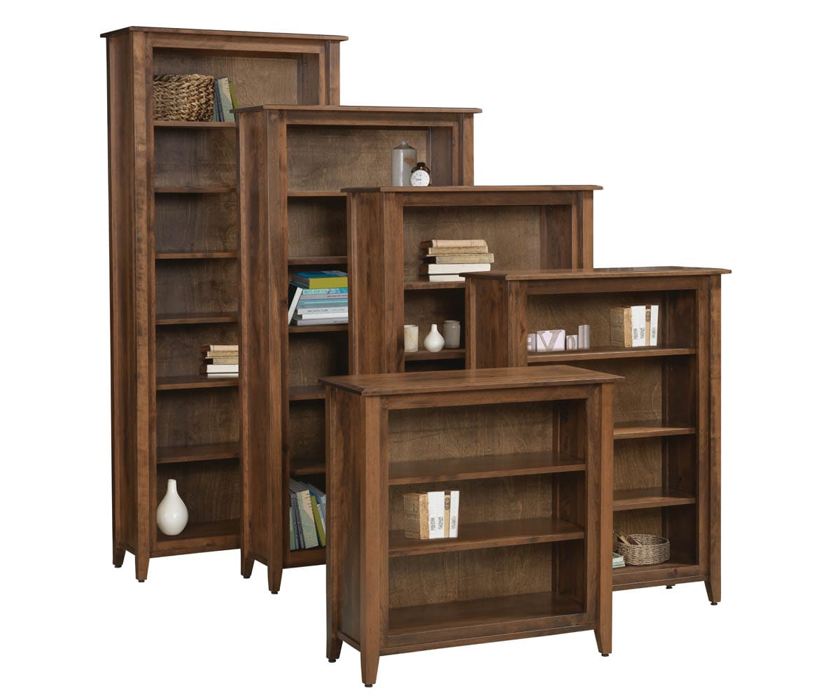 The Chesterfield Open Bookcase