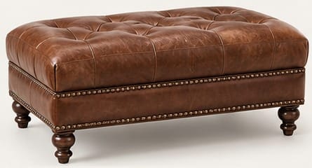 The Chesterfield Tufted Ottoman