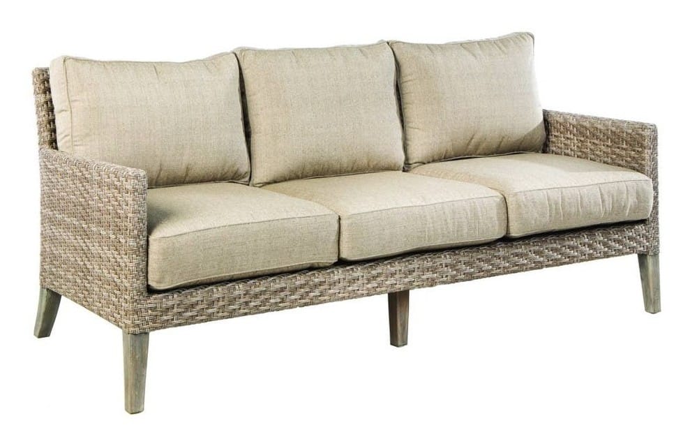 Cushioned Teak Porch Sofa