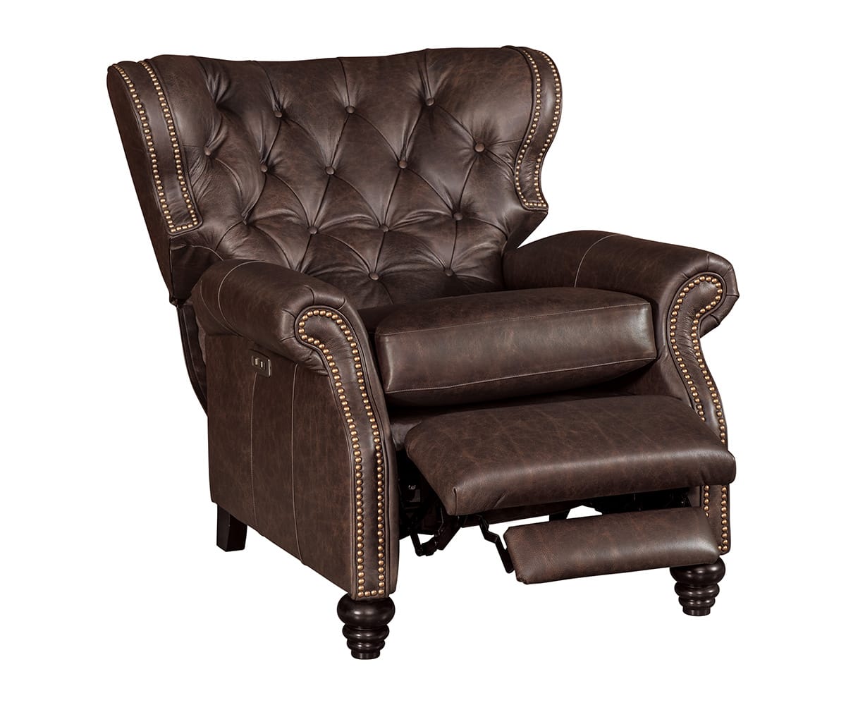 The Gentleman's Leather Recliner — additional view