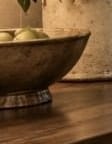 Carved Stone Footed Bowl — additional view