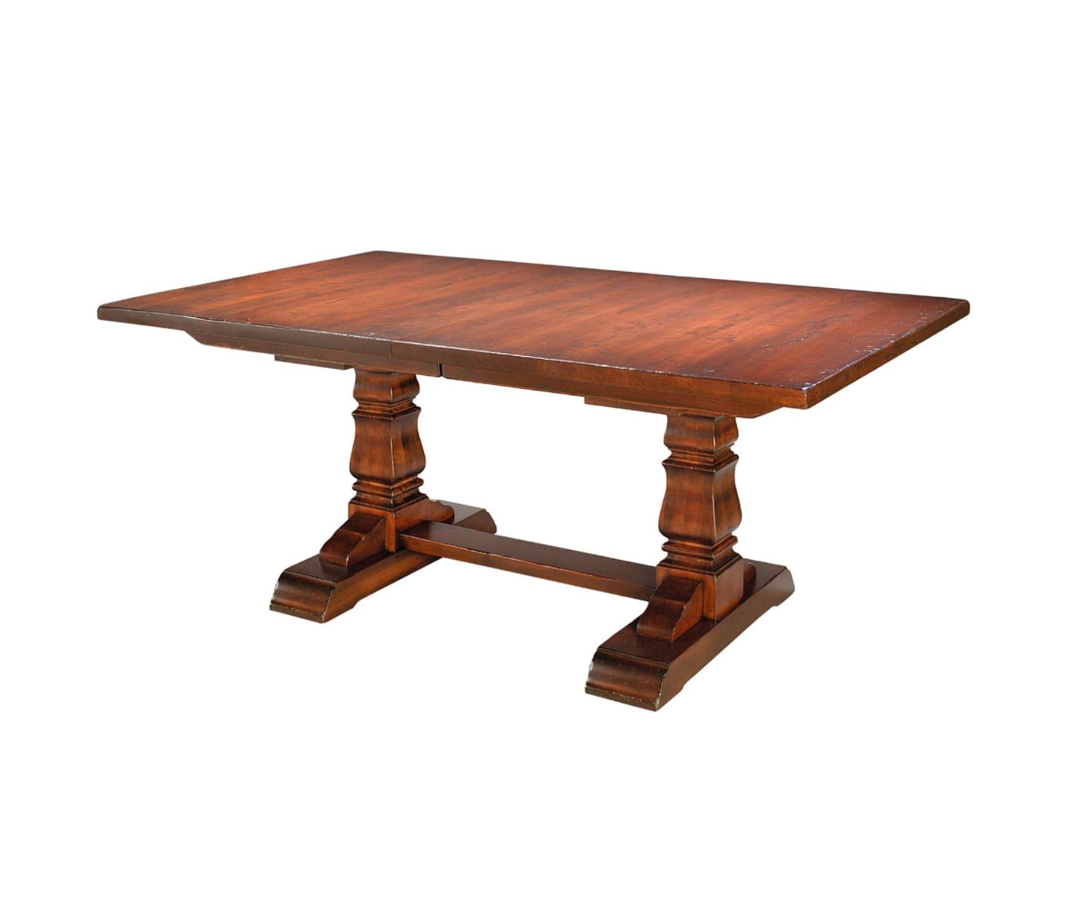 Rustic Trestle Dining Table