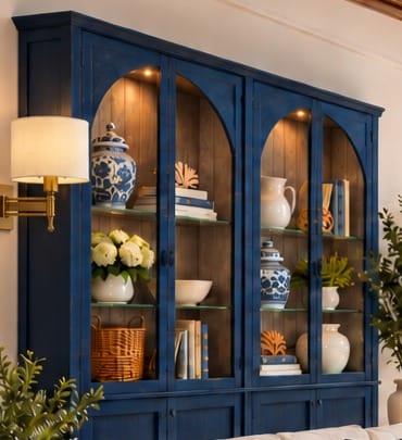Lakiesta Arched Display Cabinet