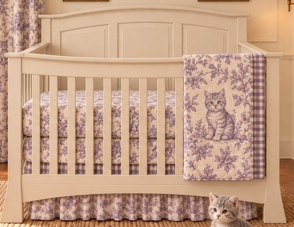 The Bramwell Panel-Back Crib — additional view