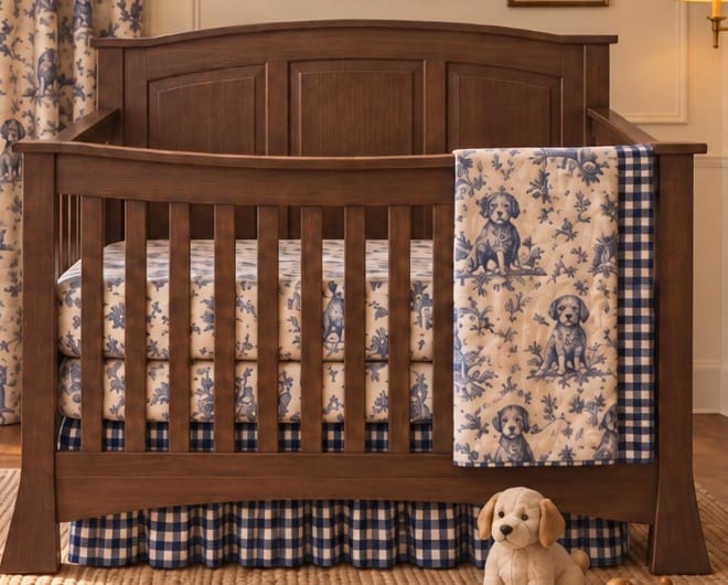 The Bramwell Panel-Back Crib