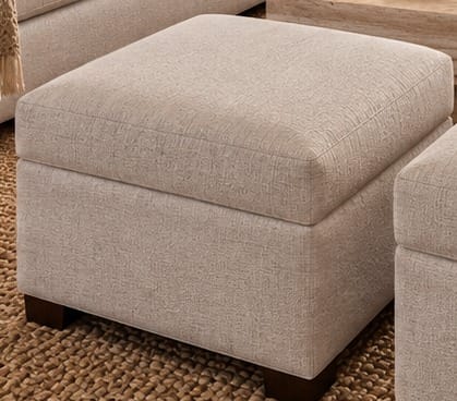 The Seabrook Storage Ottoman — additional view