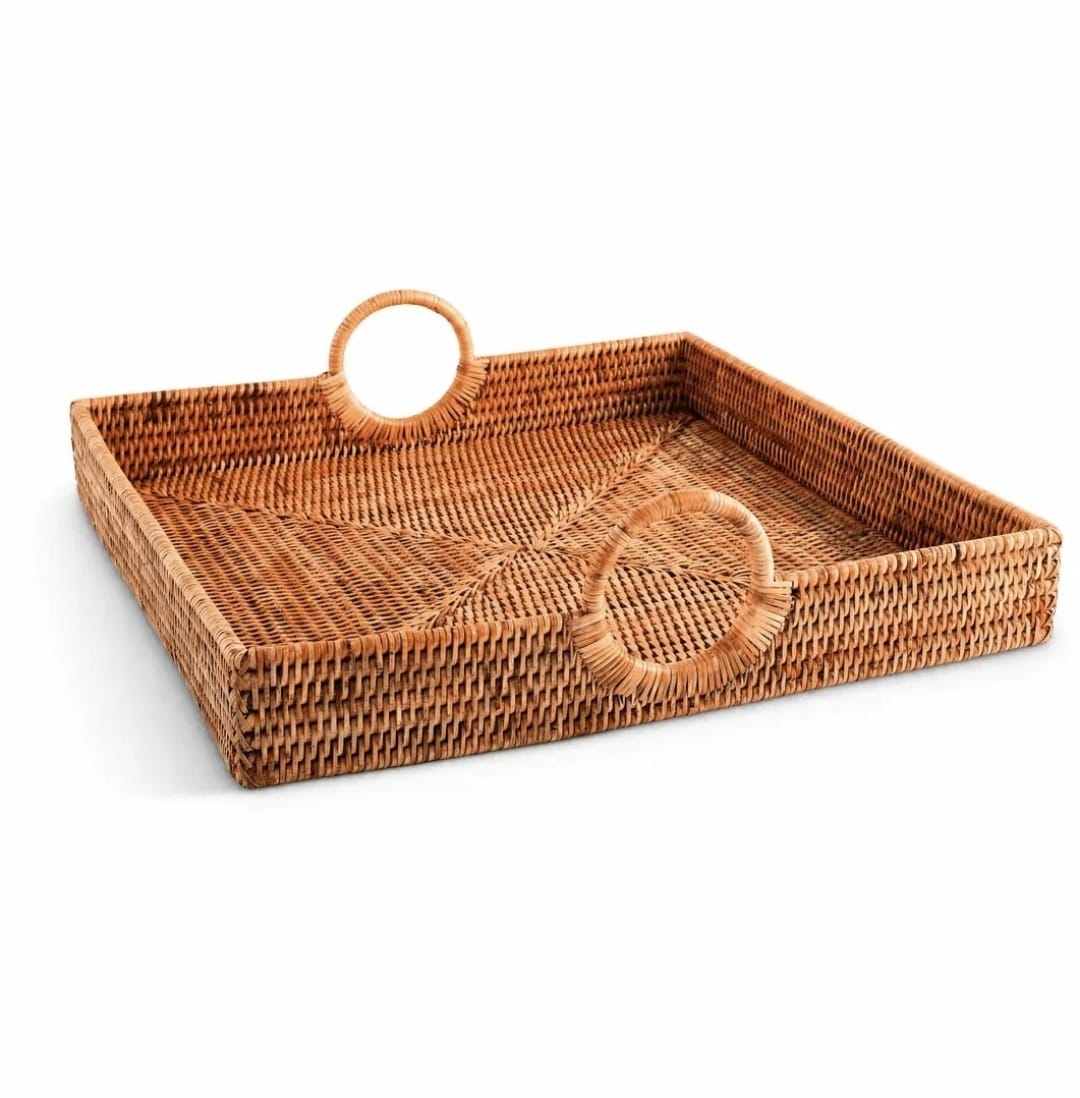 Burma Rattan Tray