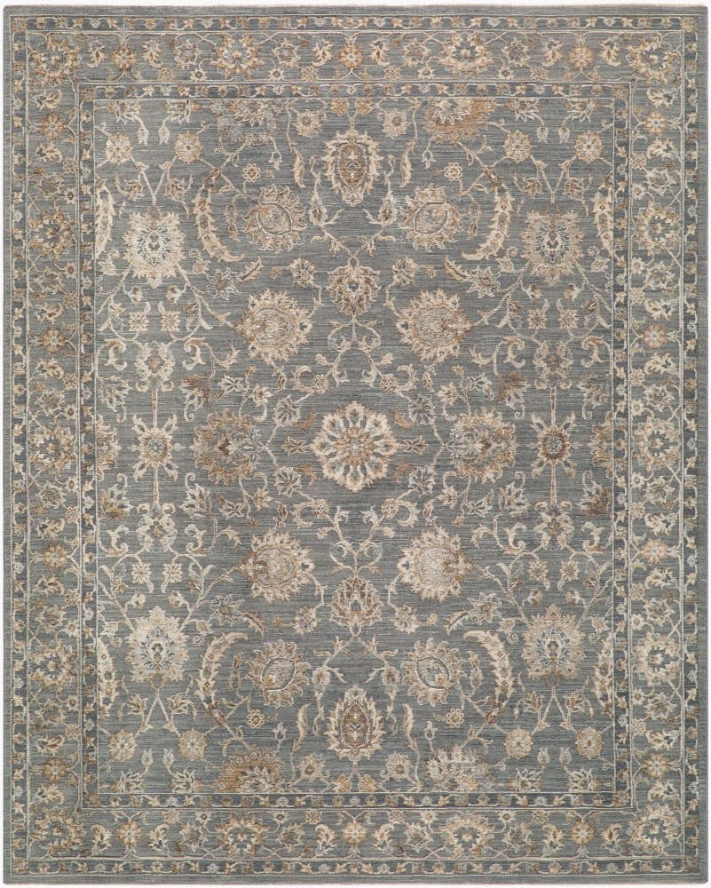 Surya Arda Rug, Charcoal & Taupe, 12' × 15'