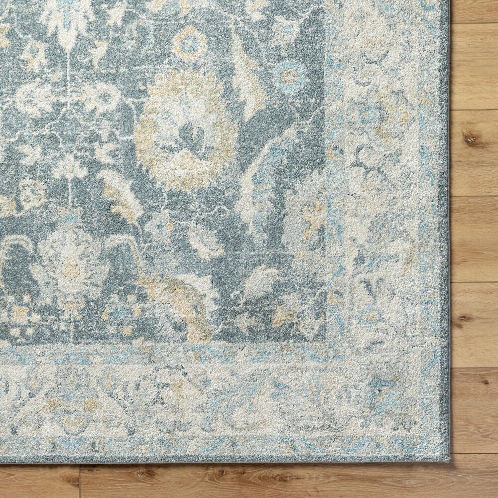 Surya Avellino Rug, Charcoal & Blue, 9'2" × 12' — additional view