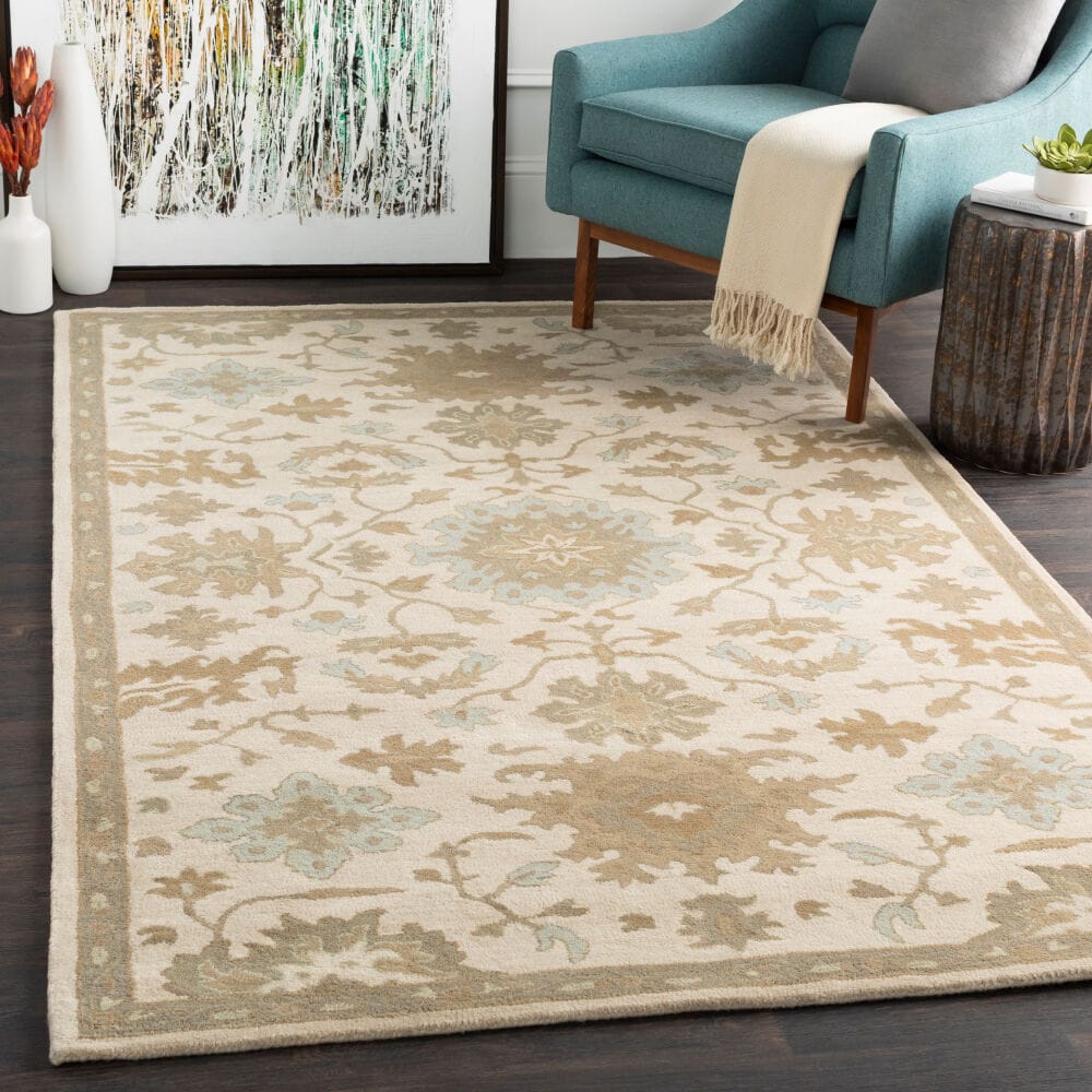 Surya Caesar Rug, Cream & Sage, 9' × 12' — additional view