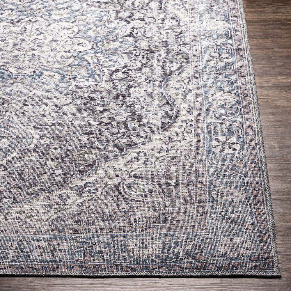 Surya Colin Rug, Blue & Ivory — additional view