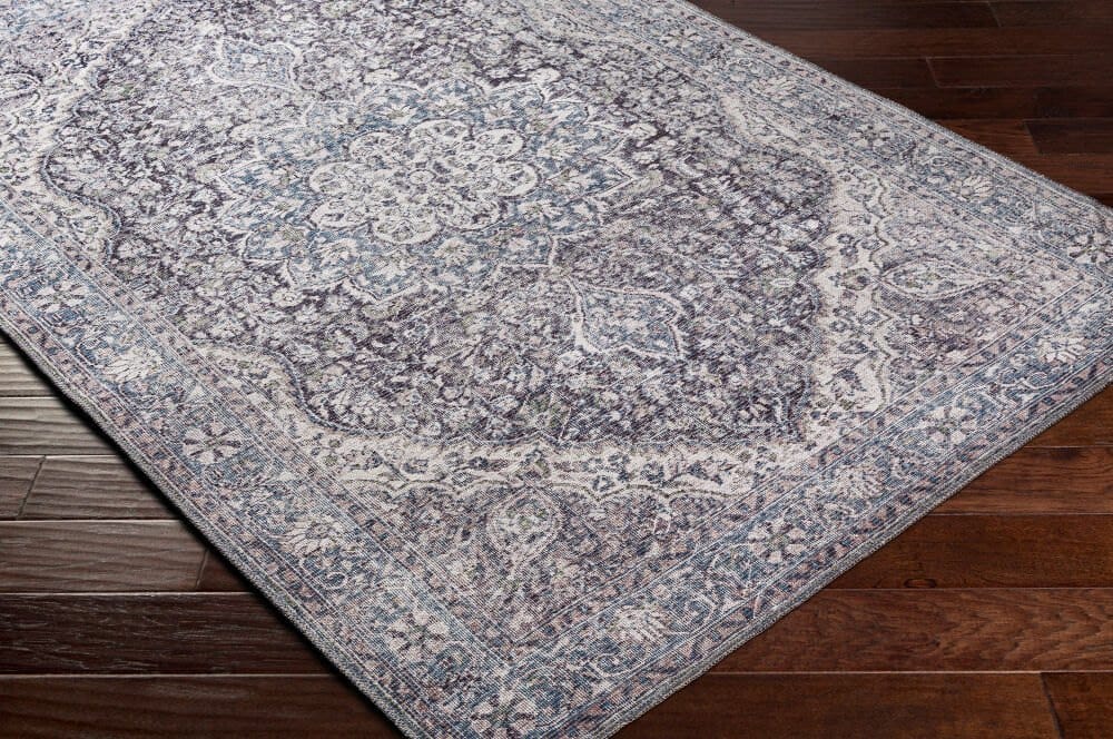 Surya Colin Rug, Blue & Ivory — additional view