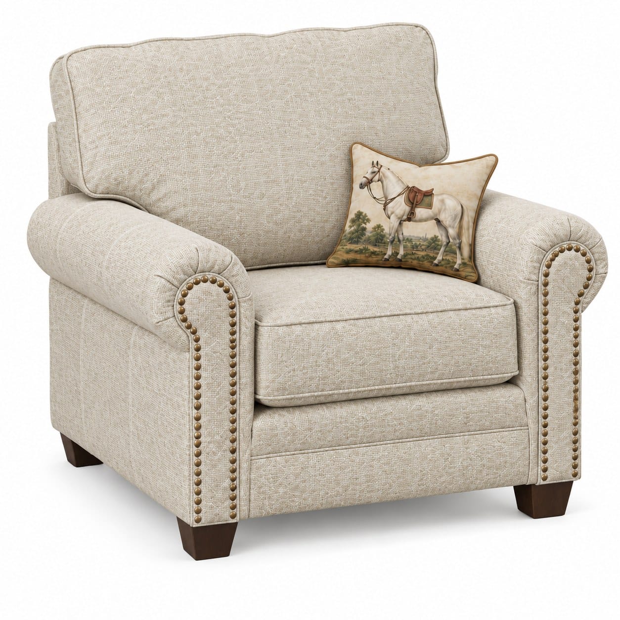 The English Roll-Arm Chair — additional view