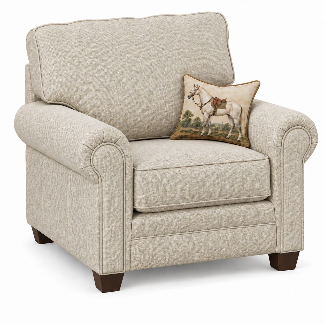 The English Roll-Arm Chair — additional view