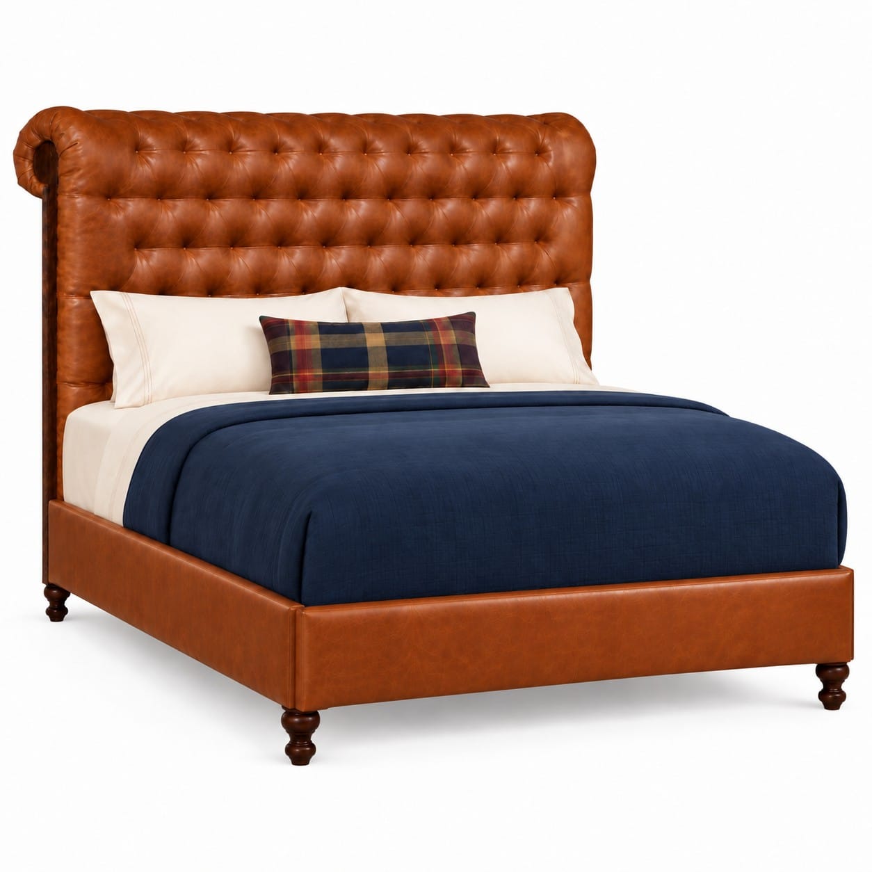 The Willowthorne Leather Bed
