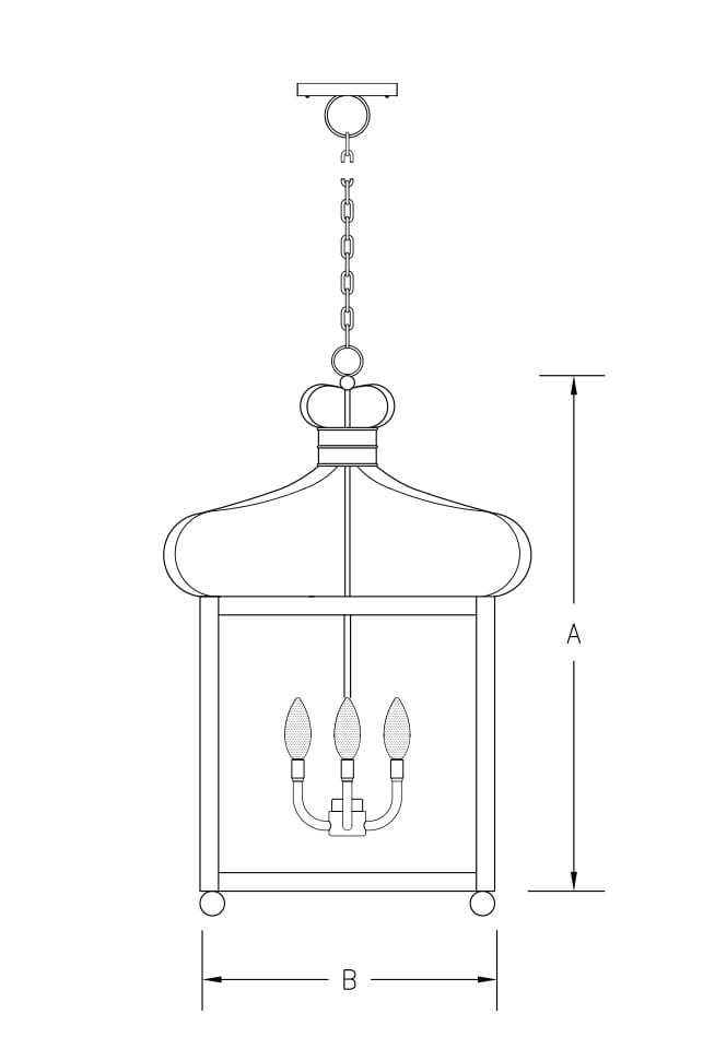 Handmade Copper Cage Lantern — additional view