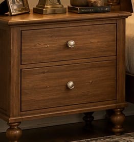 Yorkshire Two-Drawer Nightstand