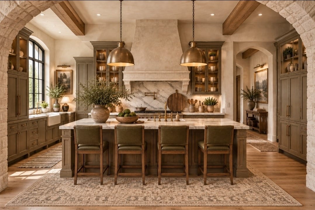 The Kitchen — decorated room scene