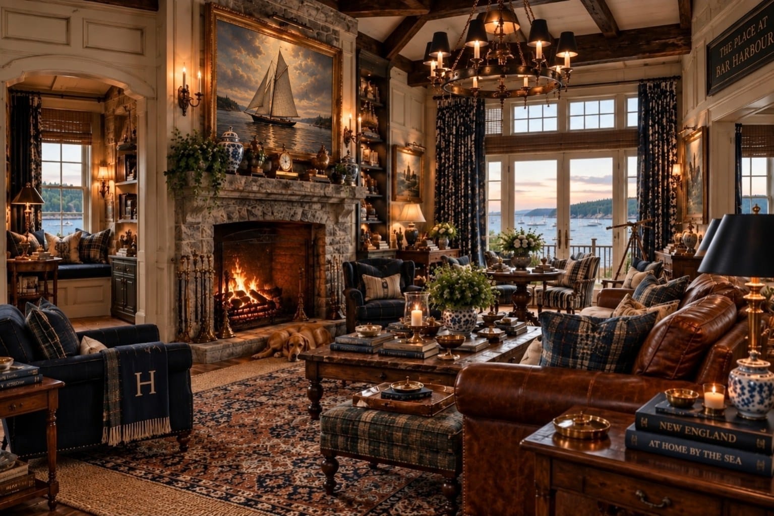 The Living Room — decorated room scene