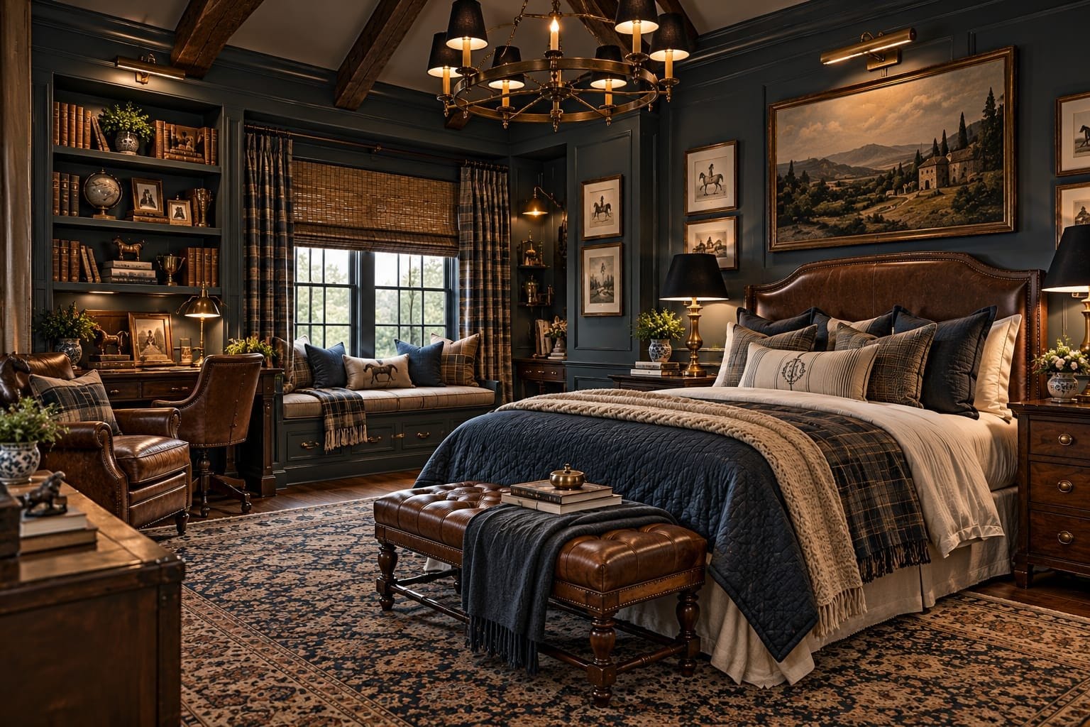 Brandon's Suite — decorated room scene