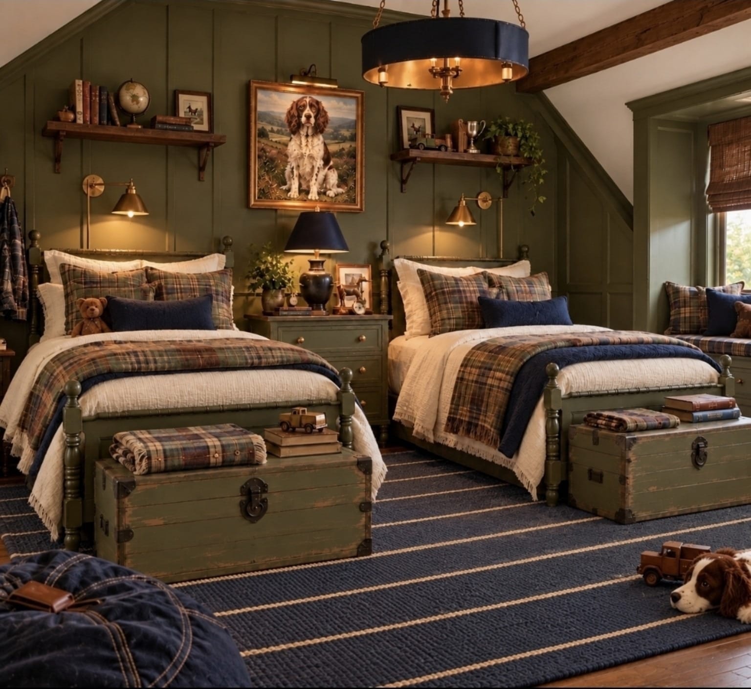 The Freckles Guest Room — decorated room scene