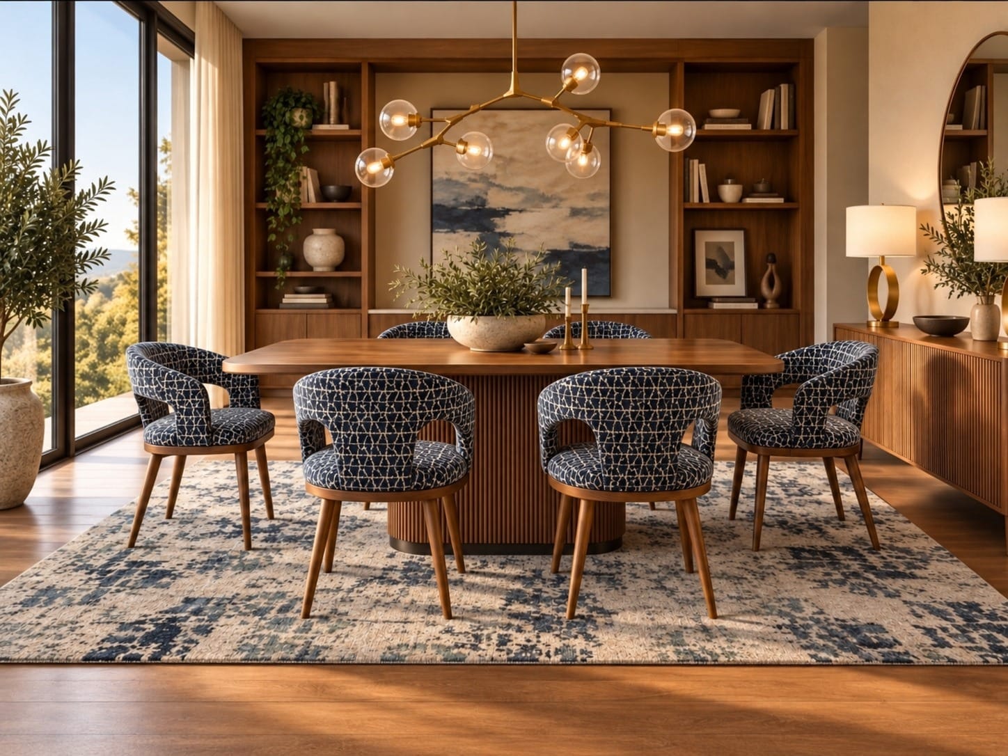 Indigo Ridge: the Dining Room