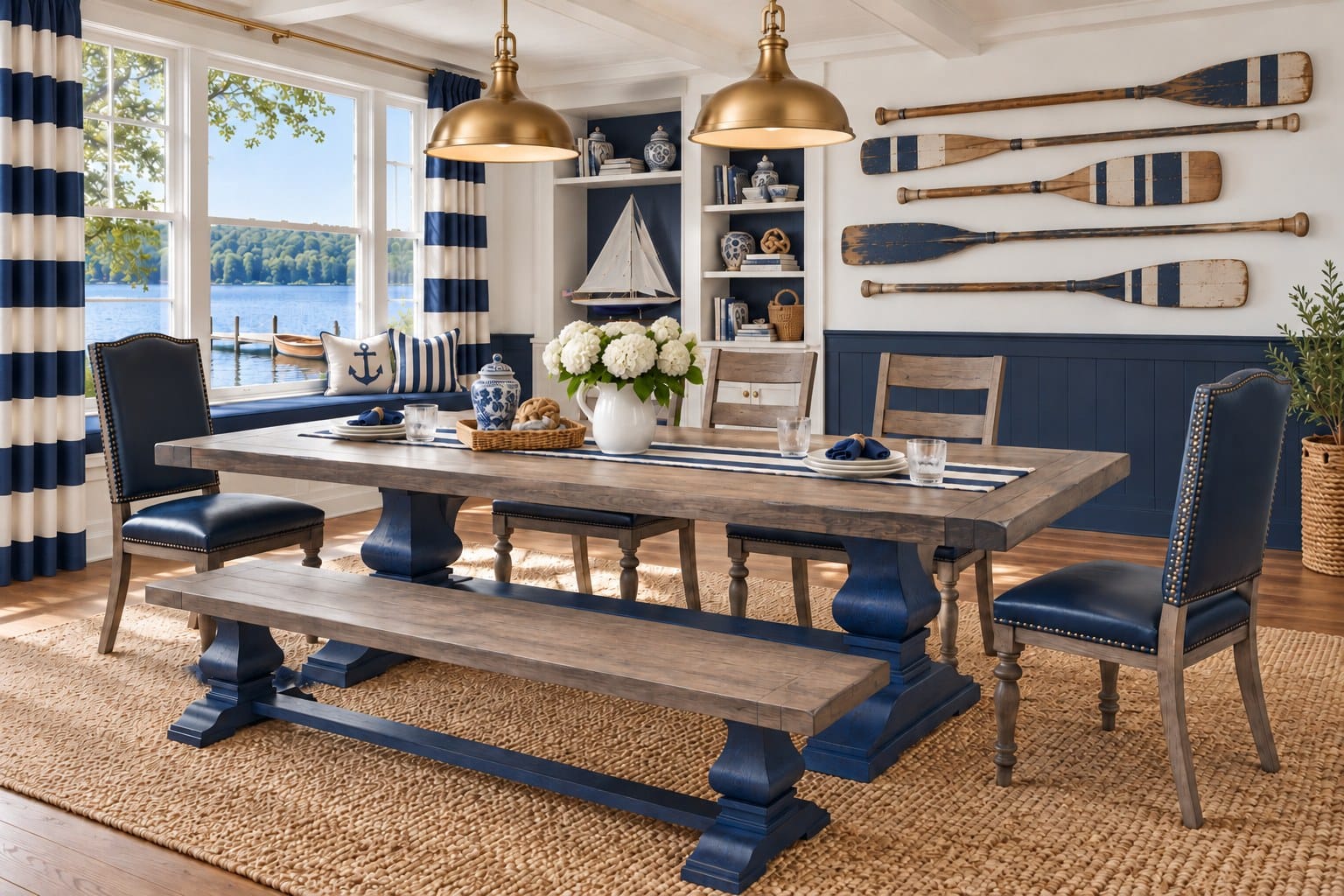 Lakiesta Lake House: the Dining Room