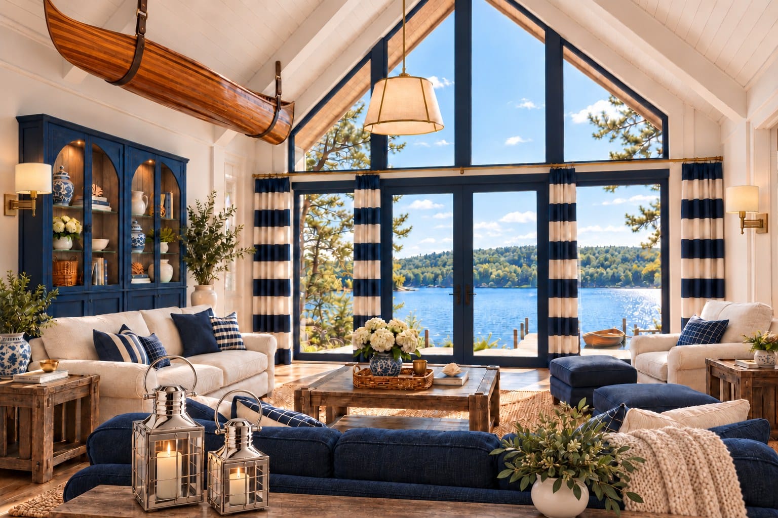The Living Room — decorated room scene