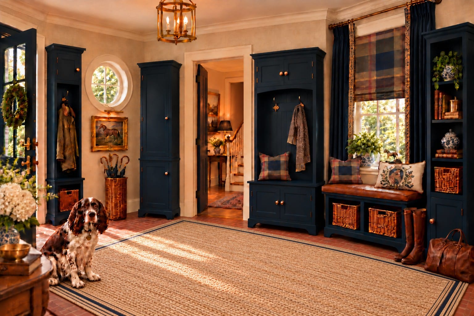 The Boot Room — decorated room scene