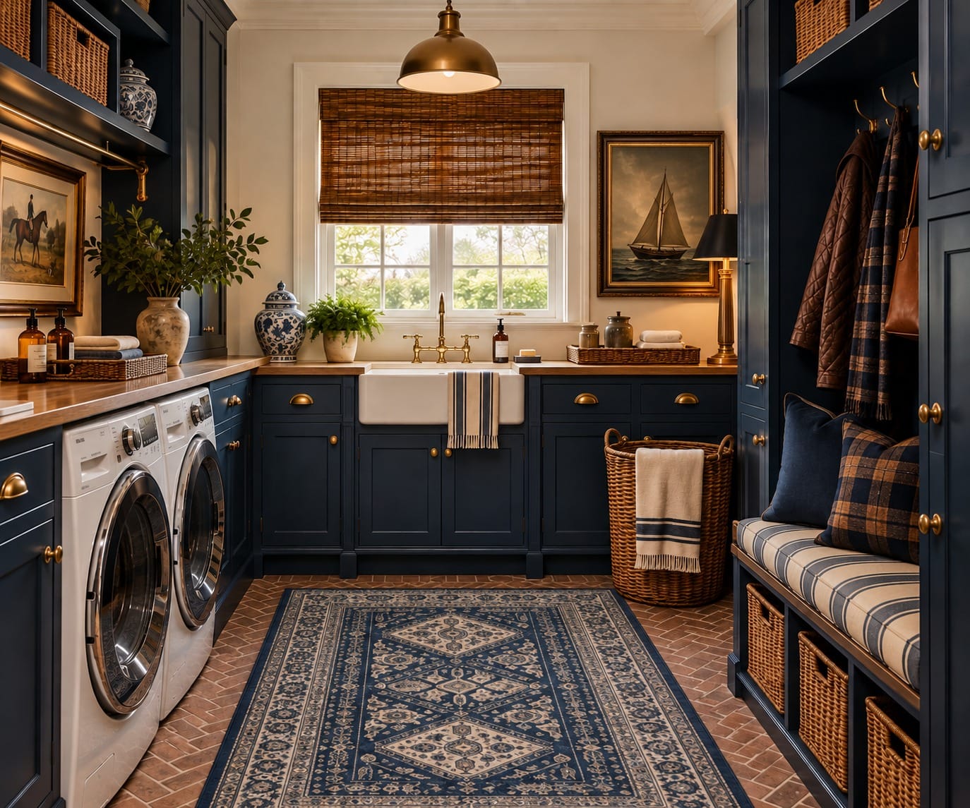 The Laundry — decorated room scene
